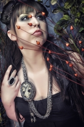Crystal Dothraki Collection - Kovarro Necklace & Mirror-Mirror Ring