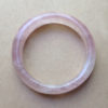 Rose Quartz Bangle – Evil Pawn Jewelry