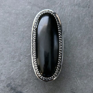 New Edition Pond Ring in Onyx