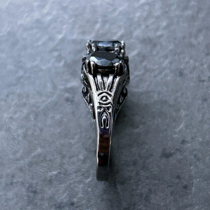 All Seeing Eye Ring in Iolite - Image 2