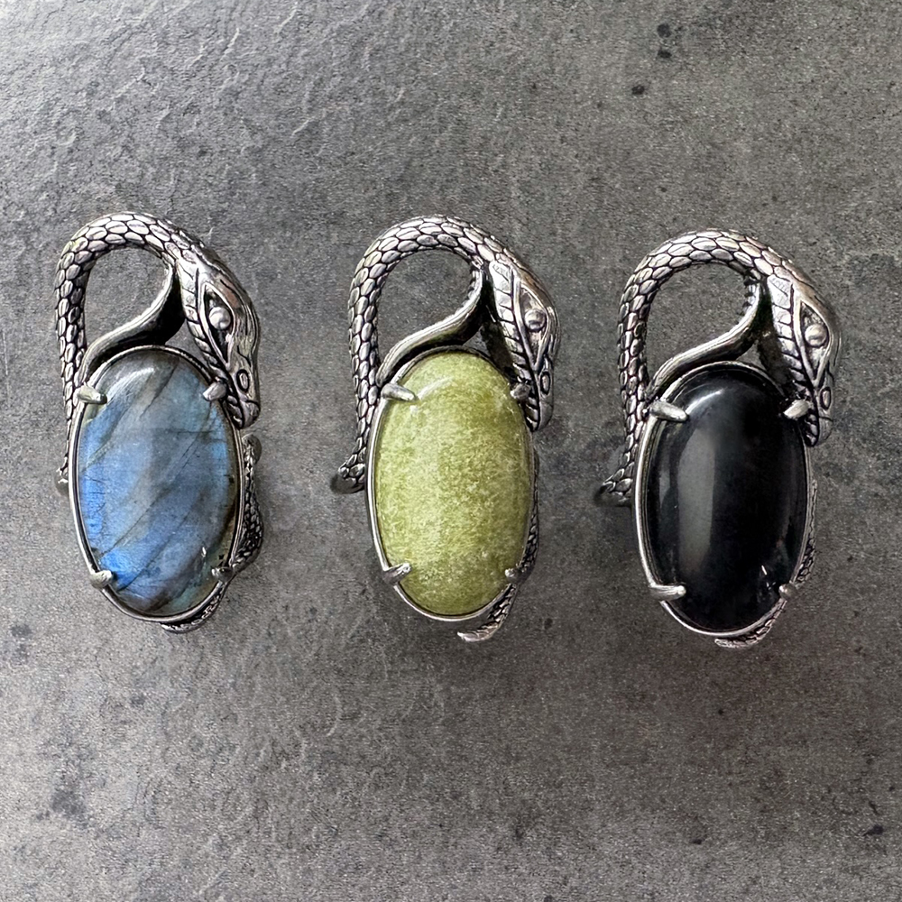 Cosmic Egg Serpent Ring
